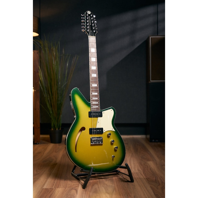 Reverend Airwave 12 12-String Electric Guitar - Citradelic Sunset RW - Pre-Owned