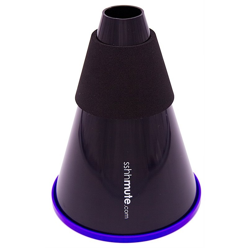 sshhmute French Horn Practice Mute - Large Bell ABS Practice Mute (4504Z)