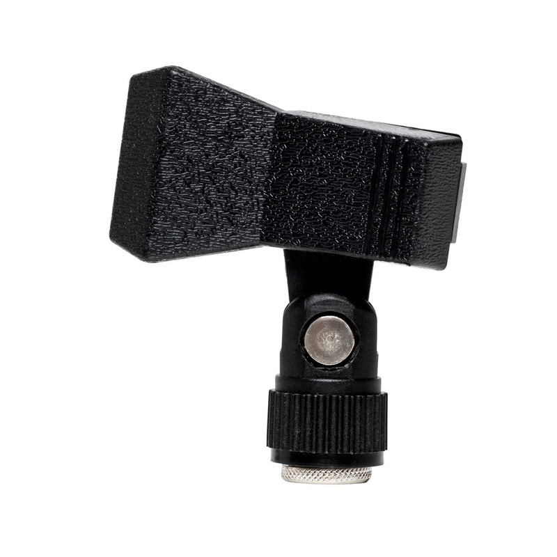 Stagg Mic Clamp - Spring Loaded - Black