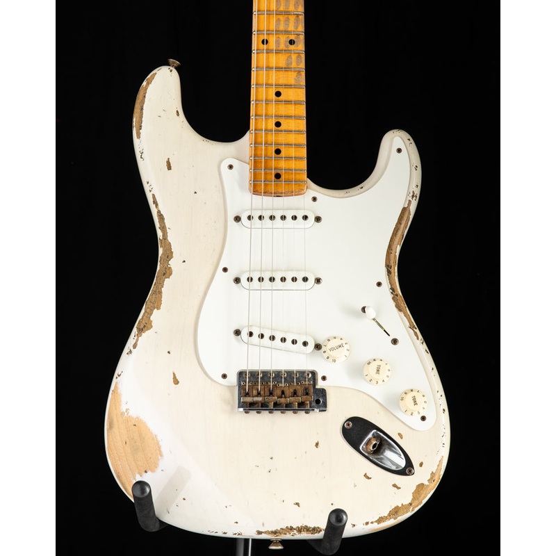 Used Fender 60th Anniversary Custom Shop '54 Stratocaster Heavy Relic White Blonde