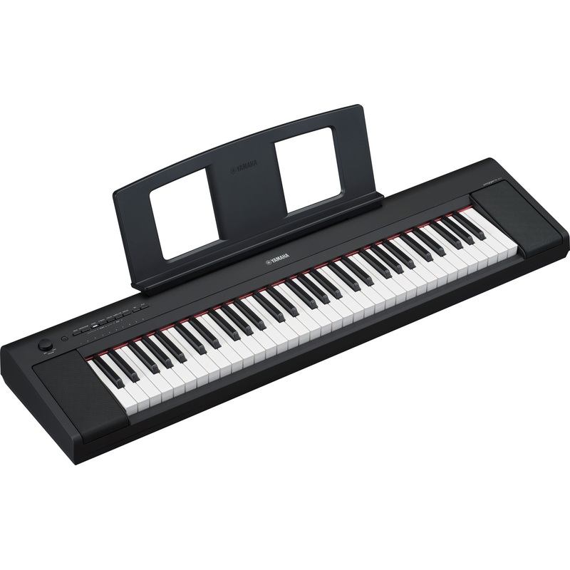 Yamaha Piaggero NP-15 Portable Piano-Style Keyboard - Lightweight 61-Key Digital Piano