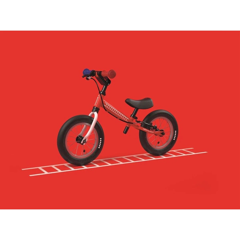 Yedoo TooToo RESCUE Collection 12" Kids' Lightweight Balance Bike, Ages 2+