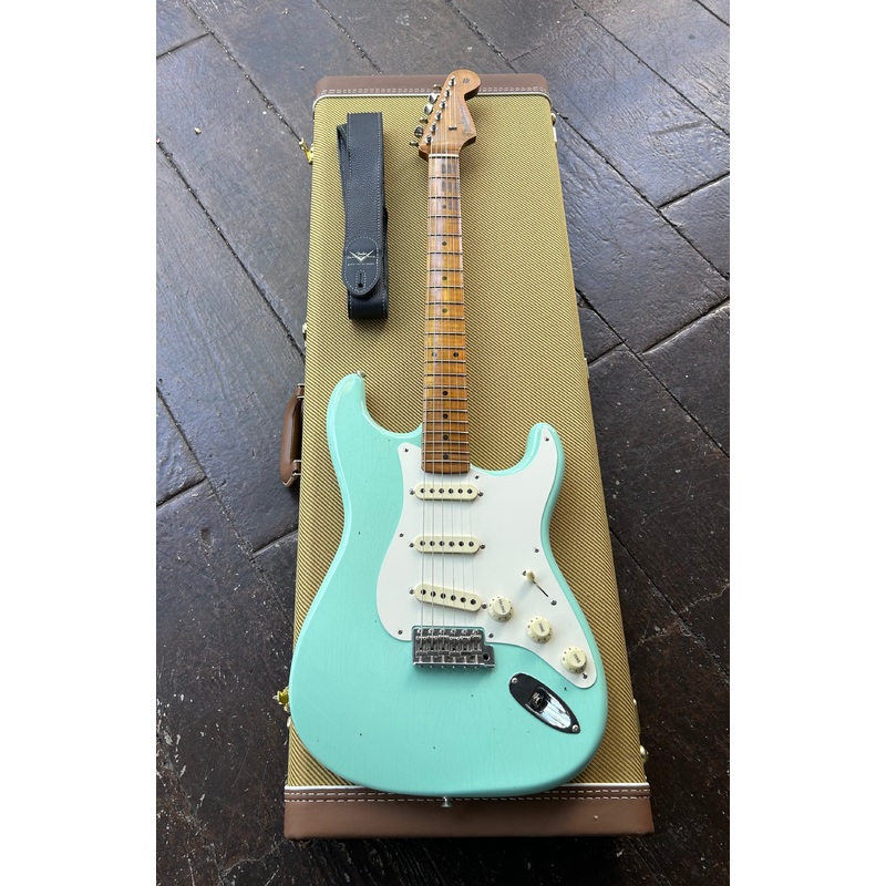 2023 LTD Custom Shop 58' Fender Stratocaster Journeyman Aged Surf Green