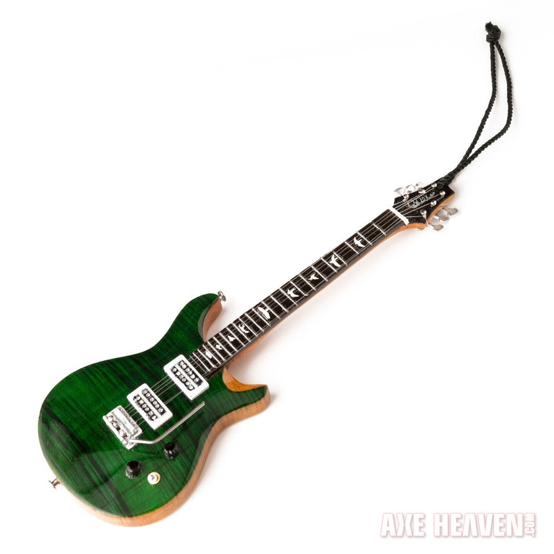 6" PRS Emerald Green Guitar Ornament- 2014 Model