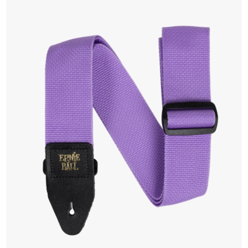 Ernie Ball Polypro Guitar and Bass Strap Purple Sunset