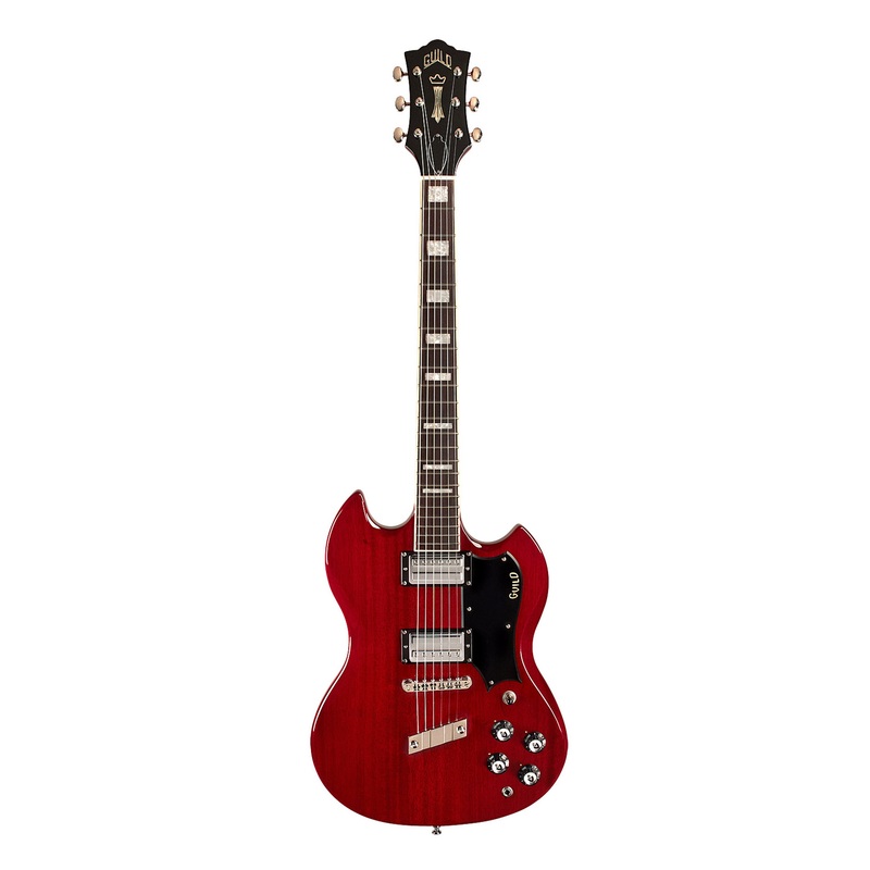 Guild Polara Deluxe - Cherry Red