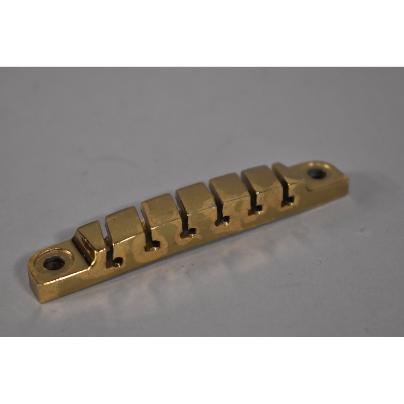 1970s-80s Ibanez Gibraltar Tailpiece Gold Brass MIJ