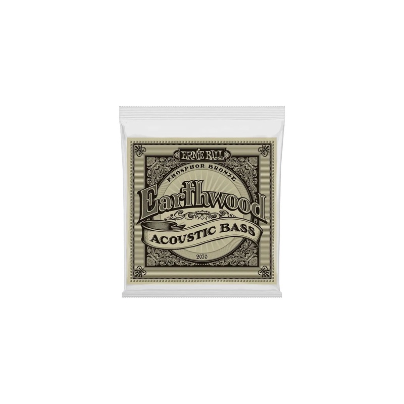 Ernie Ball Earthwood Phosphor Bronze acoustic bass strings 45-95