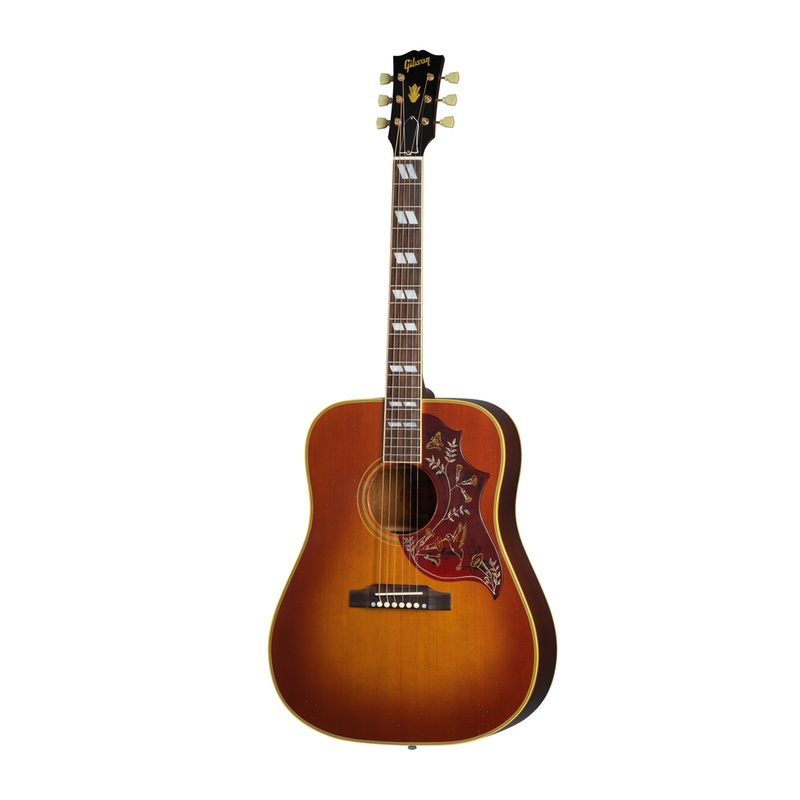 Gibson Custom Shop Murphy Lab 1960 Hummingbird - Light Aged - Heritage Cherry Sunburst