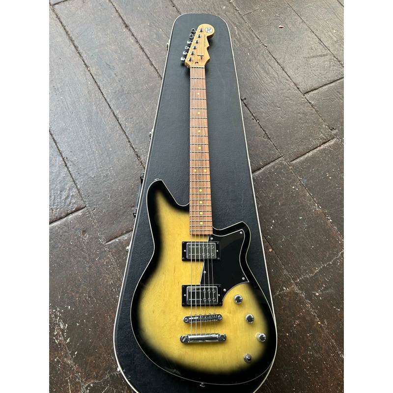 2019 Reverend Descent RA Baritone Guitar - Aged Burst
