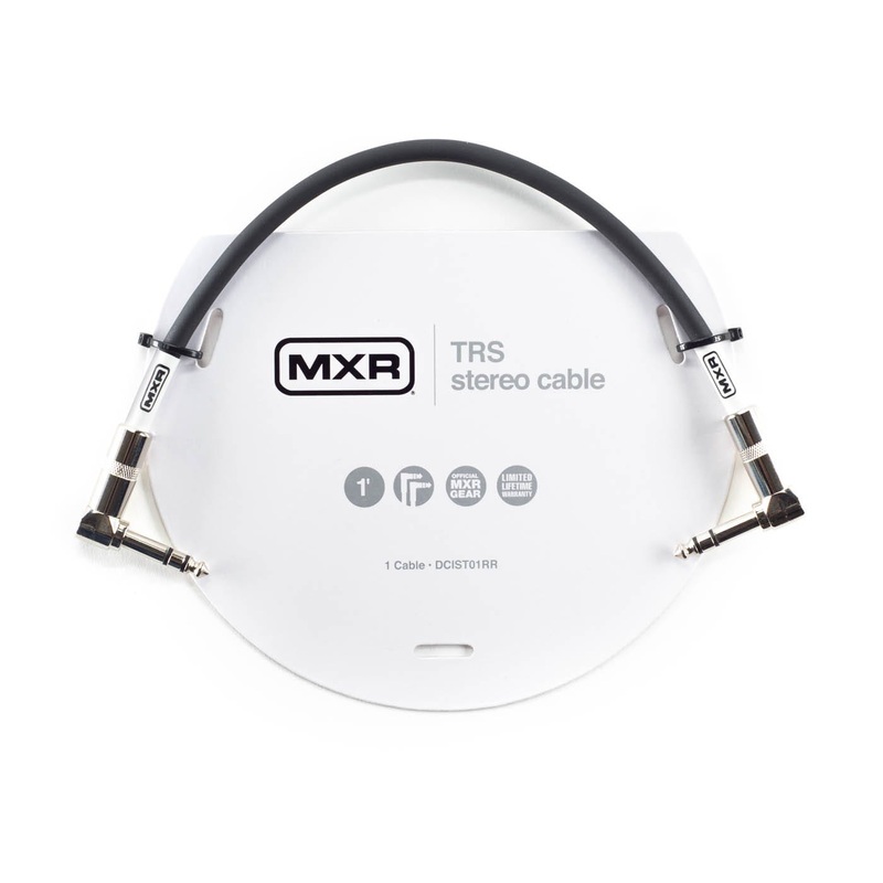 MXR 1/4" TRS - TRS Stereo Cable - 1ft