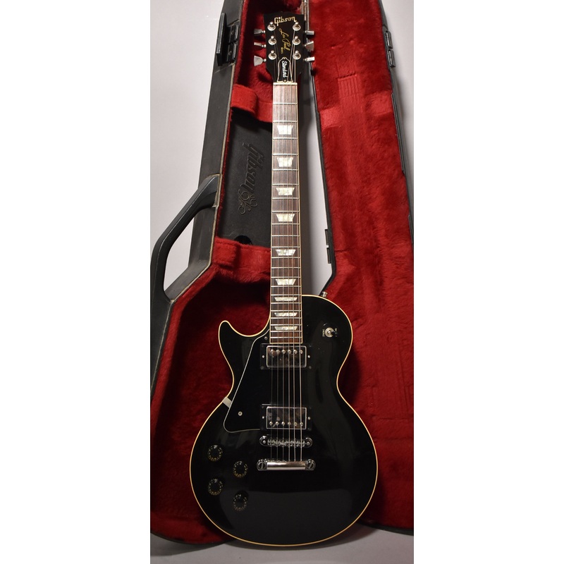 1989 Gibson Les Paul Standard Lefty Left Handed Ebony w/OHSC