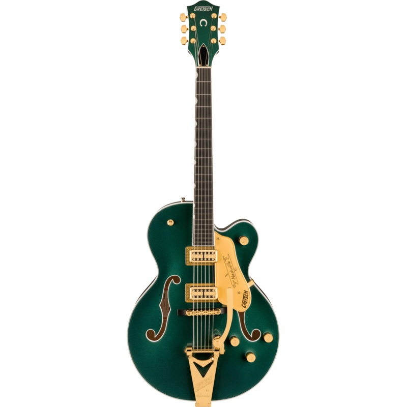 Gretsch Pro Nashville Hollow Body w/String-Thru Bigsby + Gold Hardware - Ebony Fingerboard - Cadillac Green