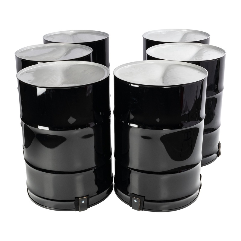 Percussion Plus Hammer Series six bass steel pans - painted finish (PP9125)