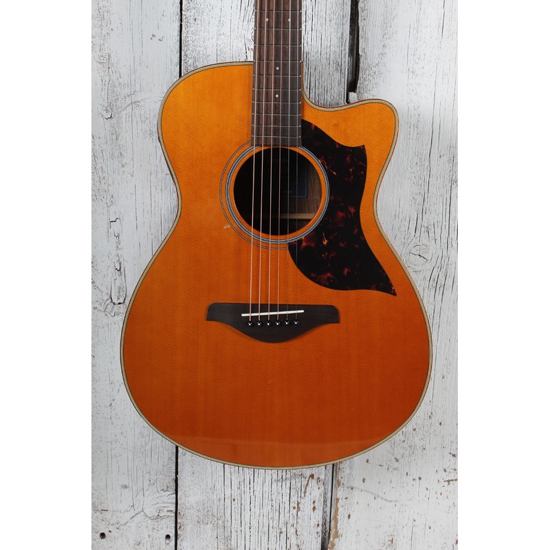 Yamaha AC1R Acoustic Electric Guitar Solid Spruce Top Vintage Natural