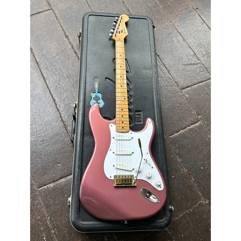 Stratocaster Burgundy Mist partscaster