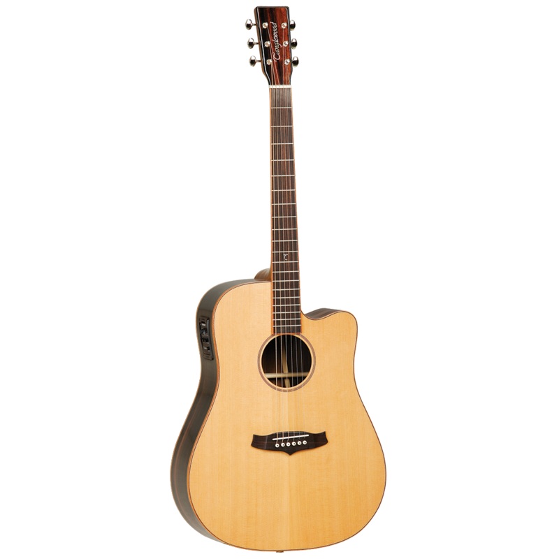 Tanglewood TWJDCE Java Solid Top Dreadnought Acoustic/ Electric Guitar