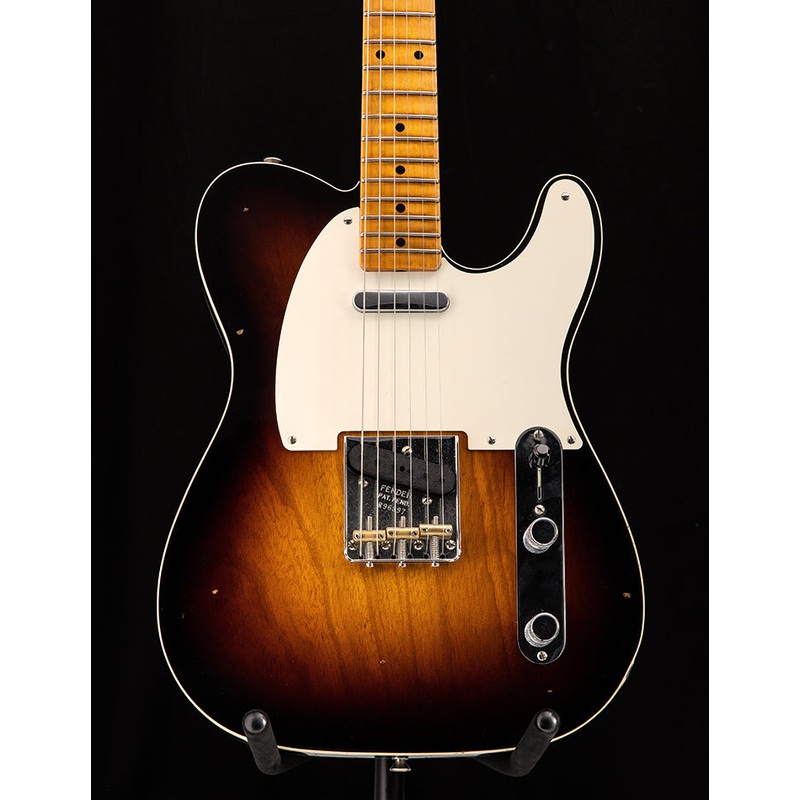 Used Fender Custom Shop '50s Telecaster Custom Journeyman Relic 2 Tone Sunburst