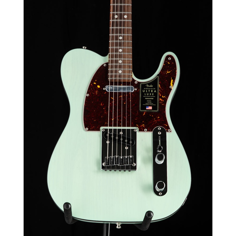 Fender American Ultra Luxe Telecaster Surf Green