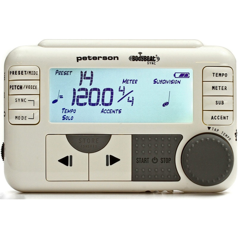 Peterson Body Beat Sync Metronome w/Sync and Pulse (PE-BODY-BEAT)