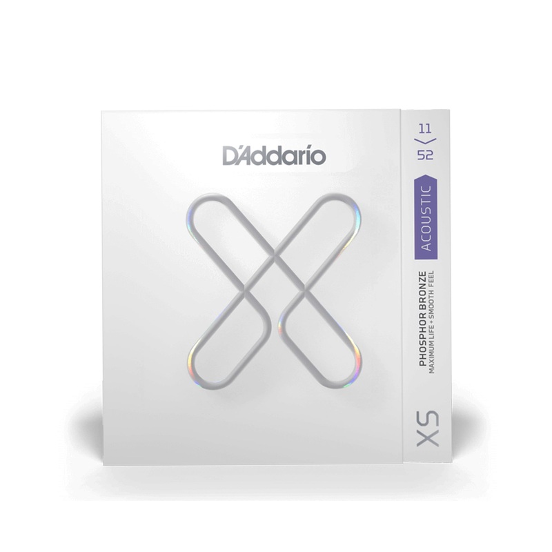 D'Addario XSAPB1152 Phosphor Bronze Acoustic Guitar Strings .011-.052