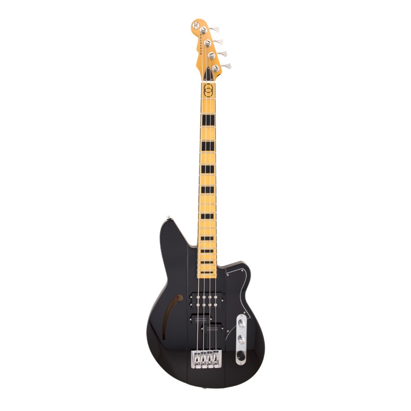 Reverend Basshouser Fatfish 32 4-String Bass - Midnight Black