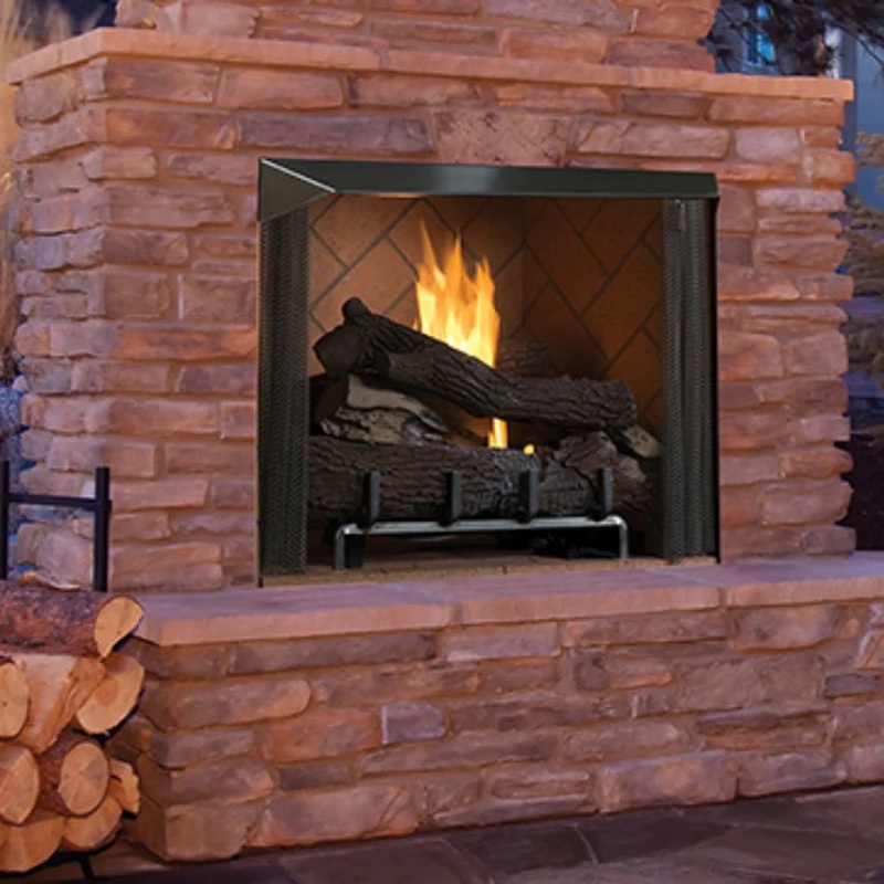 Superior 36" VRE6036 Stainless Steel Outdoor Vent-Free Gas Firebox