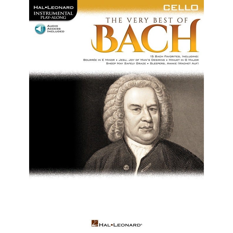 Very Best Of Bach For Cello Bk/Ola