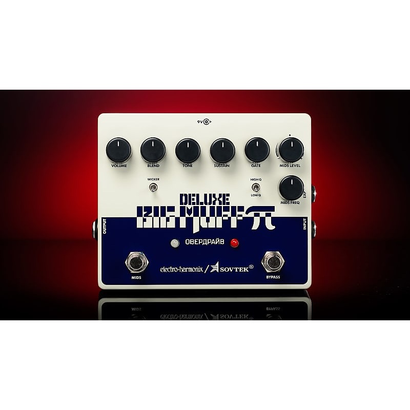 Electro-Harmonix Sovtek Deluxe Big Muff Pi Fuzz Distortion Sustainer