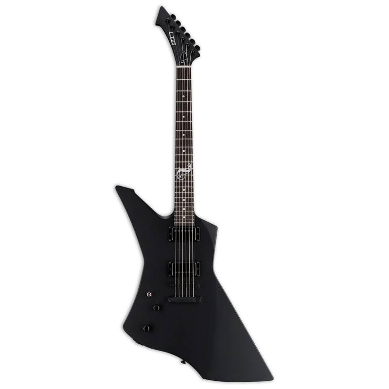 ESP LTD James Hetfield Snakebyte LH - Black Satin - Left Handed
