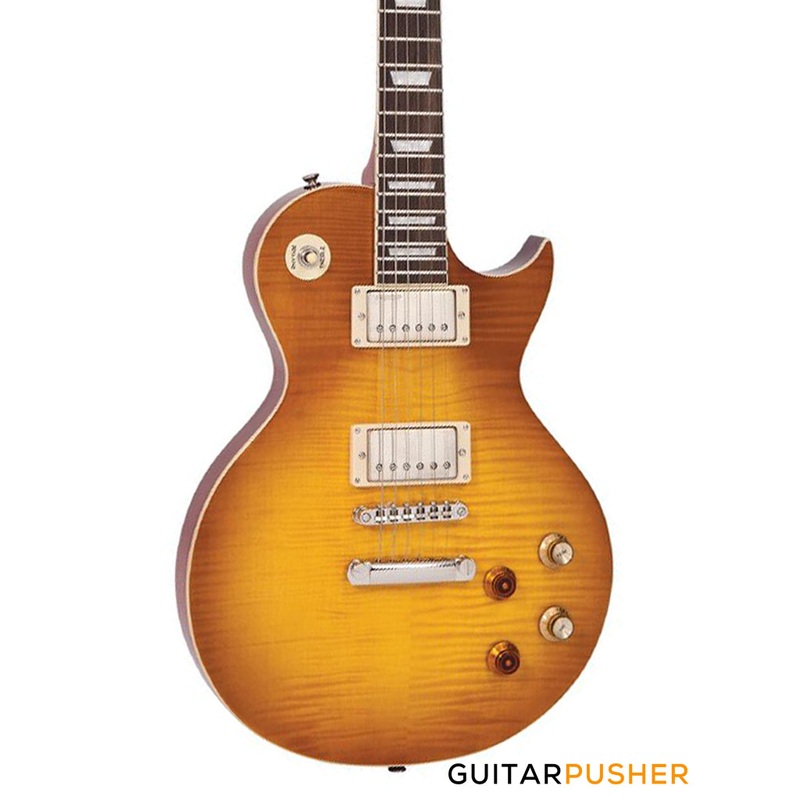 Vintage V100 Reissue Electric Guitar - Lemon Drop