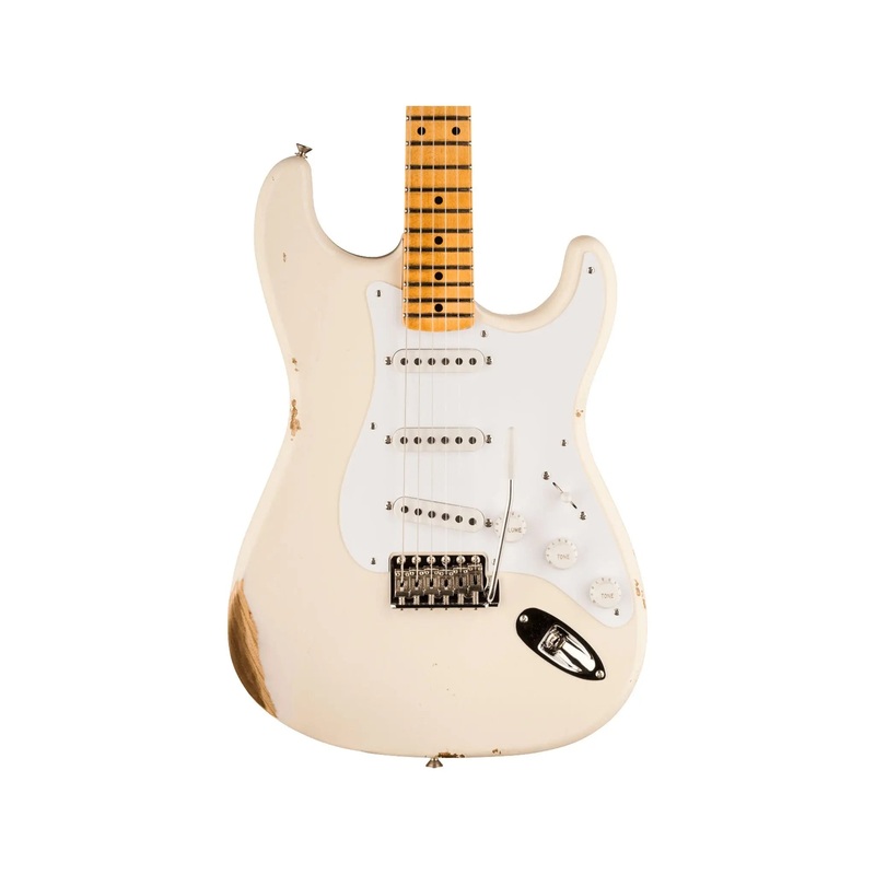 Fender Limited Edition 70th Anniversary Fat 1954 Stratocaster Relic Closet Classic Aged Arctic White