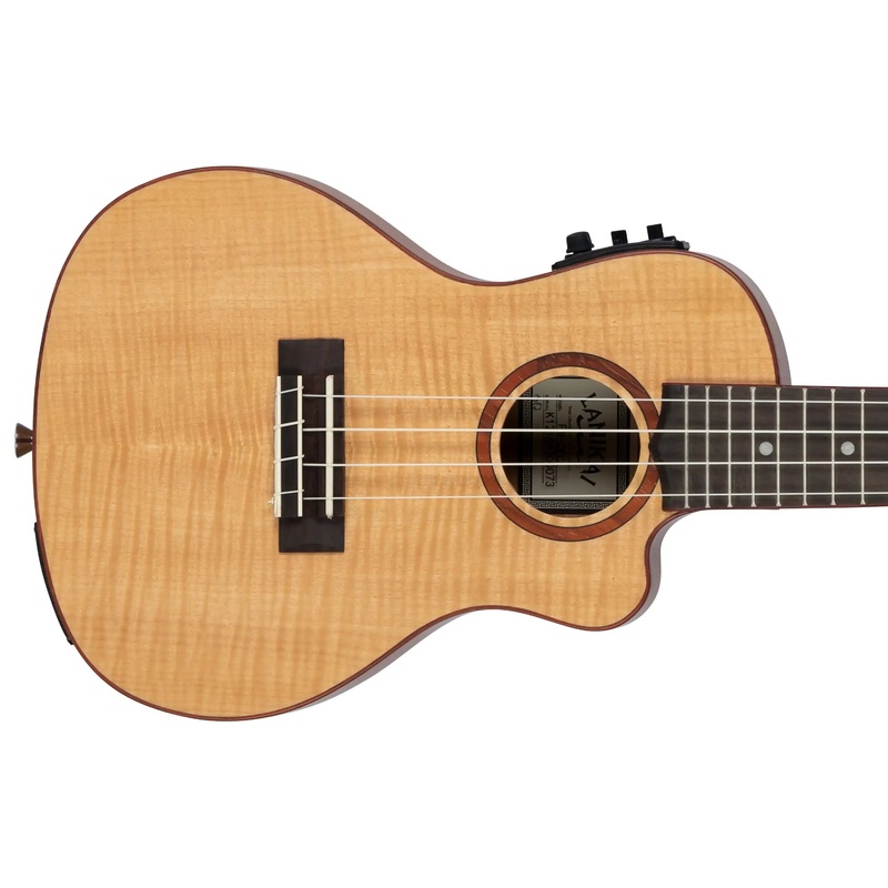 Lanikai FM-CEC Flame Maple Concert Ukulele w/ Pickup