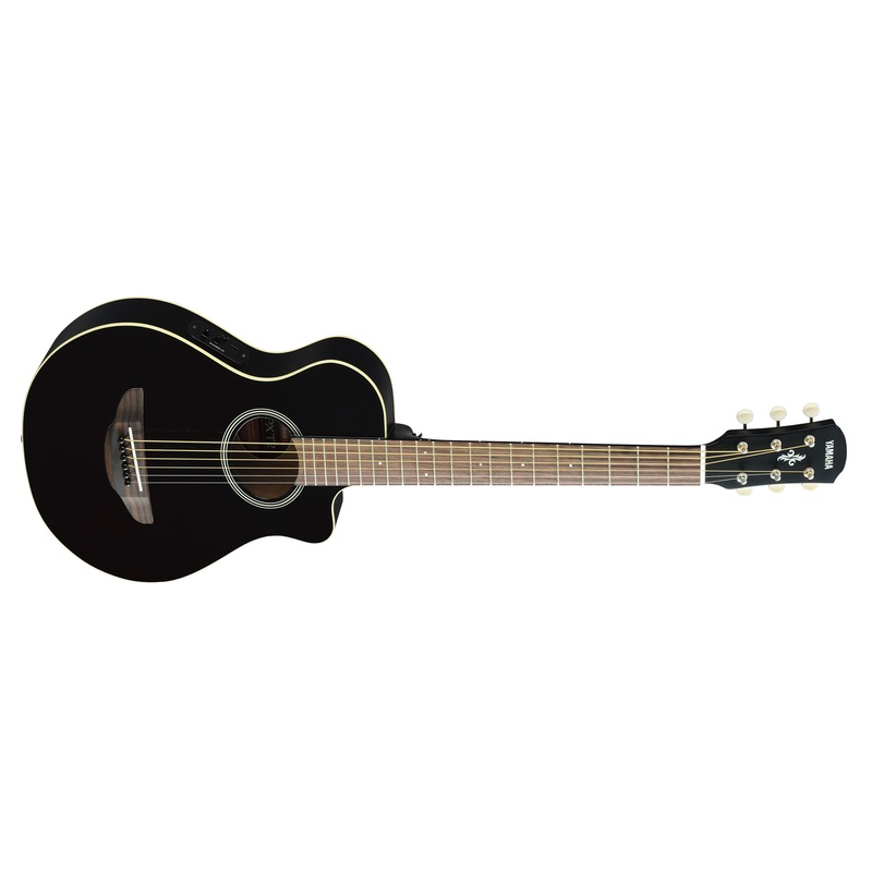 Yamaha APXT2 BL APXT Series 3/4 Size Black 6 String RH Acoustic Electric Guitar with Gigbag